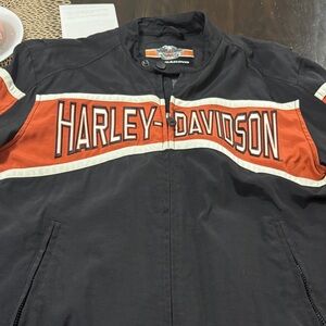 Harley-Davidson Black and Red Racing Jacket